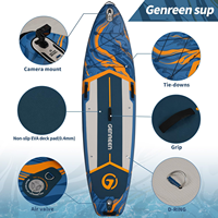 Expédition rapide depuis l'entrepôt européen Planche de surf gonflable Stand Up Paddle Board gonflable pour unisexe Flypark