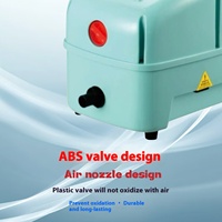 Yuyue Oxygénateur rechargeable AC/DC moderne à double usage écologique Batterie au plomb rechargeable Pompe à air Accessoires pour aquariums