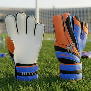 Gants de gardien de but de qualité supérieure, confortables, personnalisés, protection des mains, gants de football pour hommes, antidérapants - Product Image 3