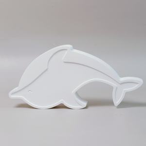 Handmade Eco-Friendly <b>Resin</b> Art Storage <b>Molds</b> PC Ins Dolphins Ornaments Ceramic & Crystal Silicone Cake Tools S1402 - Product Image 5