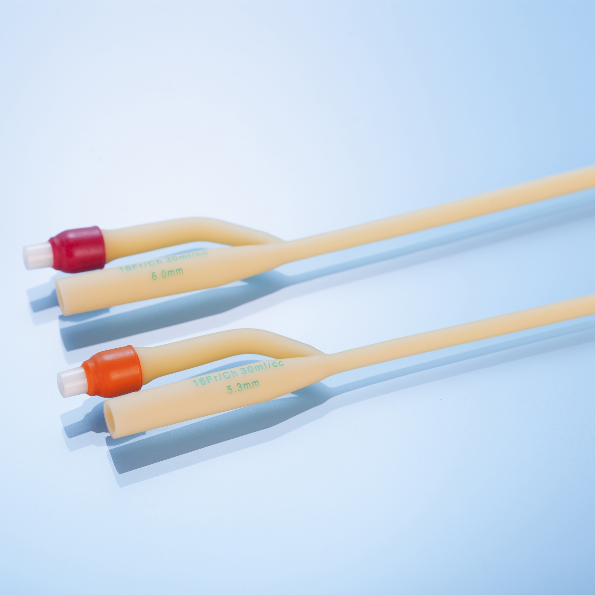 Cáteter Foley de látex urinario desechable estándar quirúrgico de buena calidad del fabricante de 2 o 3 vías