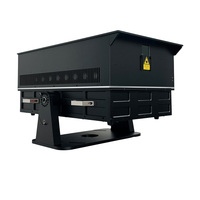 Projecteur laser RGB professionnel W-RGB150W, IP65, étanche, 120W, projecteur laser de ciel, lumière laser haute puissance