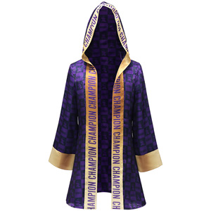Nuevo Comercio exterior Hombres europeos y americanos Halloween Carnaval Púrpura Albornoz Cape Dance Party Stage Costume - Product Image 5