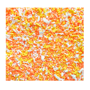 Hengxin 1 KG por bolsa arcilla polimérica Candy Multicolor aspersores falsos, coloridos virutas de copos de arcoíris - Product Image 1