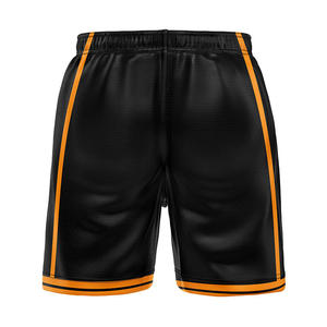 Shorts de <span class=keywords><strong>basket</strong></span> personnalisés vierges en coton French Terry pour homme – Style streetwear décontracté pour l'été - Product Image 4