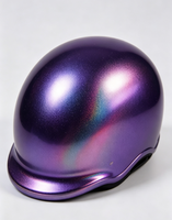 Pigment à Effet Spécial GUANZUN pour Revêtement de Casque de Moto, Peinture Violette, Aluminium Holographique, Poudre de 5 à 100 Microns