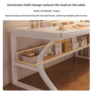 电脑桌台式电竞桌卧室简易桌学生家用书桌简易书桌学习桌工作台 - Product Image 5