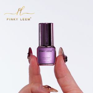 Pinky leem Private Label Oil Proof <b>UV</b> Lash Glue <b>LED</b> Eyelash Extension 5ML Glue Waterproof <b>UV</b> Glue Eyelash Adhesive - Product Image 4