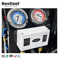 Bescool Unités de condensation de type ouvert à 2 ventilateurs avec refroidisseur d'unité de réfrigération à compresseur Scroll Invotech