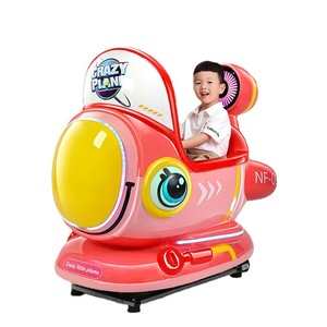 Wholesale <b>Fiberglass</b> 3d Interactive Games Coin Operated <b>Kiddie</b> Amusement <b>Rides</b> Car - Product Image 1