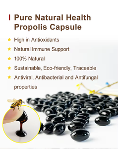 Cápsulas blandas de extracto de propóleo de abeja <span class=keywords><strong>natural</strong></span>, suplementos de Softgel de alta calidad OEM - Product Image 3