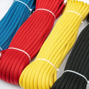 Cuerda de Seguridad Estática de 12 mm con Certificación <span class=keywords><strong>EN</strong></span> 1891, Protección Contra Caídas para Escalada de Torres y Trabajo Industrial con Anillo <span class=keywords><strong>en</strong></span> D de Aleación de Aluminio - Product Image 2