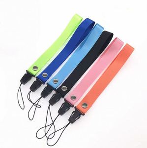 Cordon de poignet personnalisé pas cher pour téléphone portable, clés, porte-clés, appareil photo – Cordon court anti-perte avec mousqueton - Product Image 2
