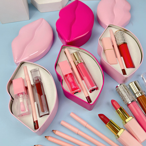 2026 New 3in1 Lipgloss Lipliner <strong>Lip</strong> Mask Makeup <strong>Set</strong> Cute Pink <strong>Lip</strong> <strong>Set</strong> Private Label All in One <strong>Lip</strong> <strong>Gloss</strong> Lipliner Makeup <strong>Sets</strong> - Product Image 3