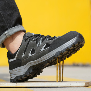 ZG8864. Chaussures légères et respirantes à bout en maille <span class=keywords><strong>d</strong></span>'acier au <span class=keywords><strong>prix</strong></span> de gros Chaussures de sécurité antidérapantes anti-crevaison Chaussures de travail pour la randonnée en plein air - Product Image 2
