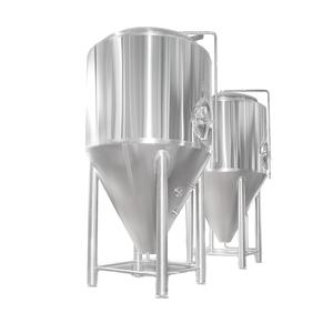 1000L 10BBL 10 बैरल स्टेनलेस स्टील बिक्री के लिए डिंपल जैकेट समदाब रेखीय किण्वन टैंक बियर किण्वक - Product Image 5
