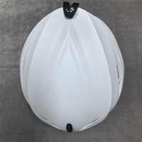 Casque de ski et de patinage respirant et réglable pour adulte, certifié CE EN1077, avec visière d'hiver