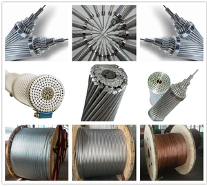 Cavi Elettrici AAC/ AAAC/ ACSR/ <span class=keywords><strong>ACAR</strong></span>/ ACCC Conduttori Nudi ACSR Conduttore in Alluminio con Acciaio - Product Image 4