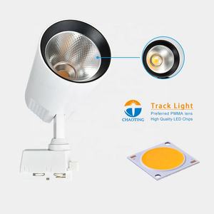 Riel de <span class=keywords><strong>techo</strong></span> extraíble al por mayor, soporte de <span class=keywords><strong>foco</strong></span> para fotografía, <span class=keywords><strong>foco</strong></span> de 20W, Riel de luz LED lineal hacia abajo para <span class=keywords><strong>techo</strong></span> de tela - Product Image 3