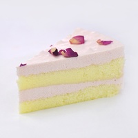 Gâteau Rose de 8 pouces en Gros, Mousse Personnalisée, Pâtisserie Commerciale Congelée pour le Thé de l'Après-midi, Dessert pour Café et Pause Thé