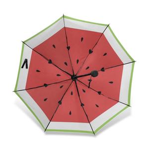 Parapluie de Protection solaire, parapluie Compact et Portable, Super imperméable, de voyage, à 3 plis, pour d'été, pastèque rose, 2020, tendance - Product Image 1