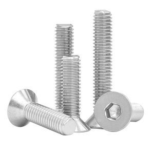 Tornillos de máquina hexagonales de acero inoxidable 304 con zincado, tornillo avellanado DIN7991, rosca estándar, 40 mm, métrico, para maquinaria - Product Image 6
