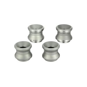Jeu de goujons de serrage à <span class=keywords><strong>point</strong></span> zéro, 4 pièces, répétabilité de 0,005 mm, pour palette en aluminium, acier inoxydable 3A-400050 - Product Image 1