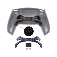 OURSTEAM Kit de Paddles de Reconfiguration Personnalisé Sans Fil Noir Uni pour Manette de Jeu, 4 Boutons, Accessoires en Plastique, Moulage Privé