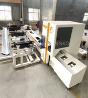 Machine de découpe laser CNC pour tubes en acier et alliages d'acier, 1000W 2000W, découpe laser de tubes en fibre