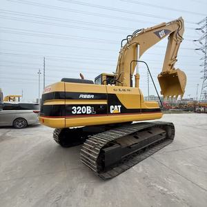 Máquina de excavadora de orugas usada Caterpillar 320BL con precio barato en stock usada para motor de núcleo de excavadora Cat 320BL - Product Image 4
