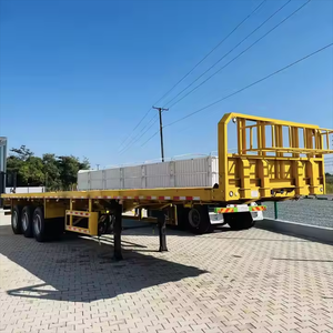 Semirremolque de Plataforma Plana de 3 Ejes y 40 Pies (13.6m) de Alta Calidad, Marca SAIL, Fabricado en China con Material de Acero - Product Image 3