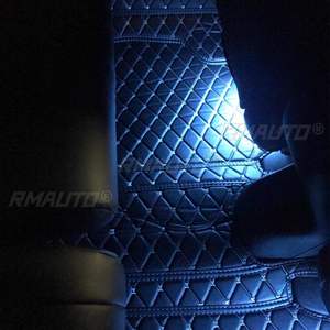 Lumières intérieures de voiture, éclairage décoratif LED, lumière d'ambiance au sol pour Toyota Camry 2019 2020 2021, bande de fil néon bleue, lampe d'ambiance - Product Image 6