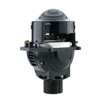 VAHID Nouvelle lentille de phare de projecteur Bi-LED 12V 6000K Lumière blanche E10 Plug & Play Adaptation universelle H4/H7/H11 Phare de voiture 30000