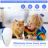 Répulsif Électrique Ultrasonique Anti-Moustiques et Anti-Nuisibles du Fabricant – Dispositif Électronique Anti-Souris en ABS pour le Contrôle des Parasites