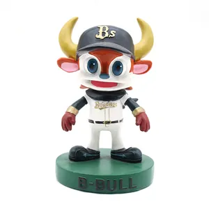 2023 New bò Bobble đầu tùy chỉnh bobblehead thu figurine