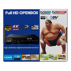 OPENBOX กล่องรับสัญญาณทีวีดิจิตอลสัญญาณภาคพื้นดินมีความละเอียด HD 1080P DVBT2/WiFi/C สำหรับตะวันออกกลางและแอฟริกาใต้ - Product Image 5