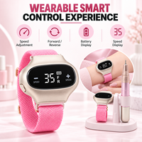 Machine à percer les ongles électrique portable sans fil rechargeable à moteur sans balais haute vitesse Yaqin