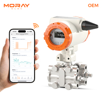 Transmetteur de niveau d'eau Moray ME6001DP 4G LoRa avec écran OLED, système de surveillance du niveau de réservoir, capteur de pression différentielle sans fil