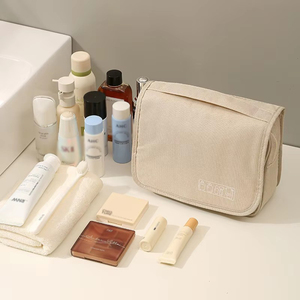 Customized Logo Portable Water-Resistant Hanging Toiletry <b>Bag</b> Travel <b>Bags</b> <b>Large</b> Capacity Polyester Travel Cosmetic <b>Bags</b> - Product Image 6