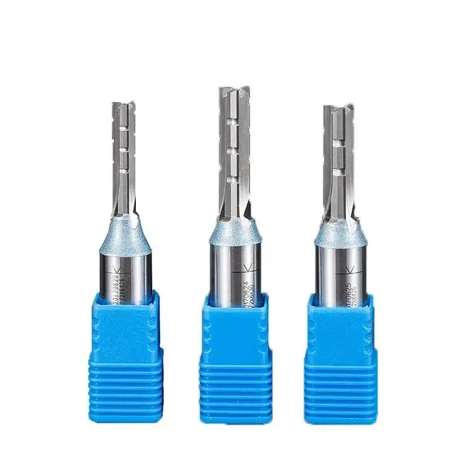 Multifunzione TCT 12.7mm Shank CNC Tools Carving Slotting Tools tre flauti frese dritte