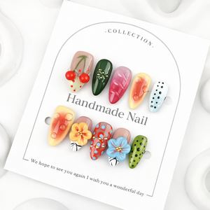 <span class=keywords><strong>Uñas</strong></span> Postizas Acrílicas 3D Hechas a Mano, <span class=keywords><strong>Cortas</strong></span> y Cuadradas, con Logotipo Personalizado y Empaque <span class=keywords><strong>de</strong></span> Proveedor, Venta al Por Mayor - Product Image 6