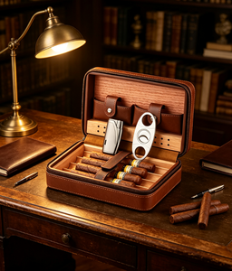 Humidor de Cedro Comercial de Gran Capacidad, Personalizado por el Fabricante, con Control de Temperatura, Humidor de Almacenamiento de Lujo - Product Image 1