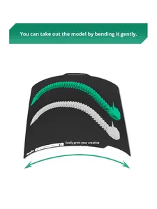 신제품 1.3mm 두꺼운 3.0 블루 블랙 샌드 텍스처 콜드 만능 보드 PLA PETG 낮은 고온 쉬운 금형 - Product Image 4