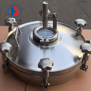 Réservoir de stockage en acier inoxydable de 500 litres galvanisé pour la fermentation de la bière, le carbone, le miel, le mélange et le stockage de l'eau - Product Image 2