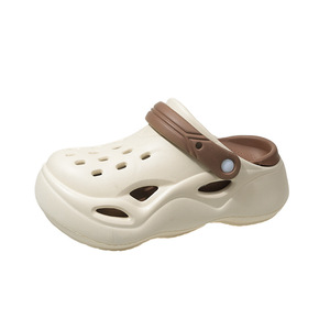 Closed Toe <b>Clogs</b> For Women Summer Breathable EVA Outsole Plastic Upper Slip On Sandals Outdoor Casual Shoes - Product Image 5