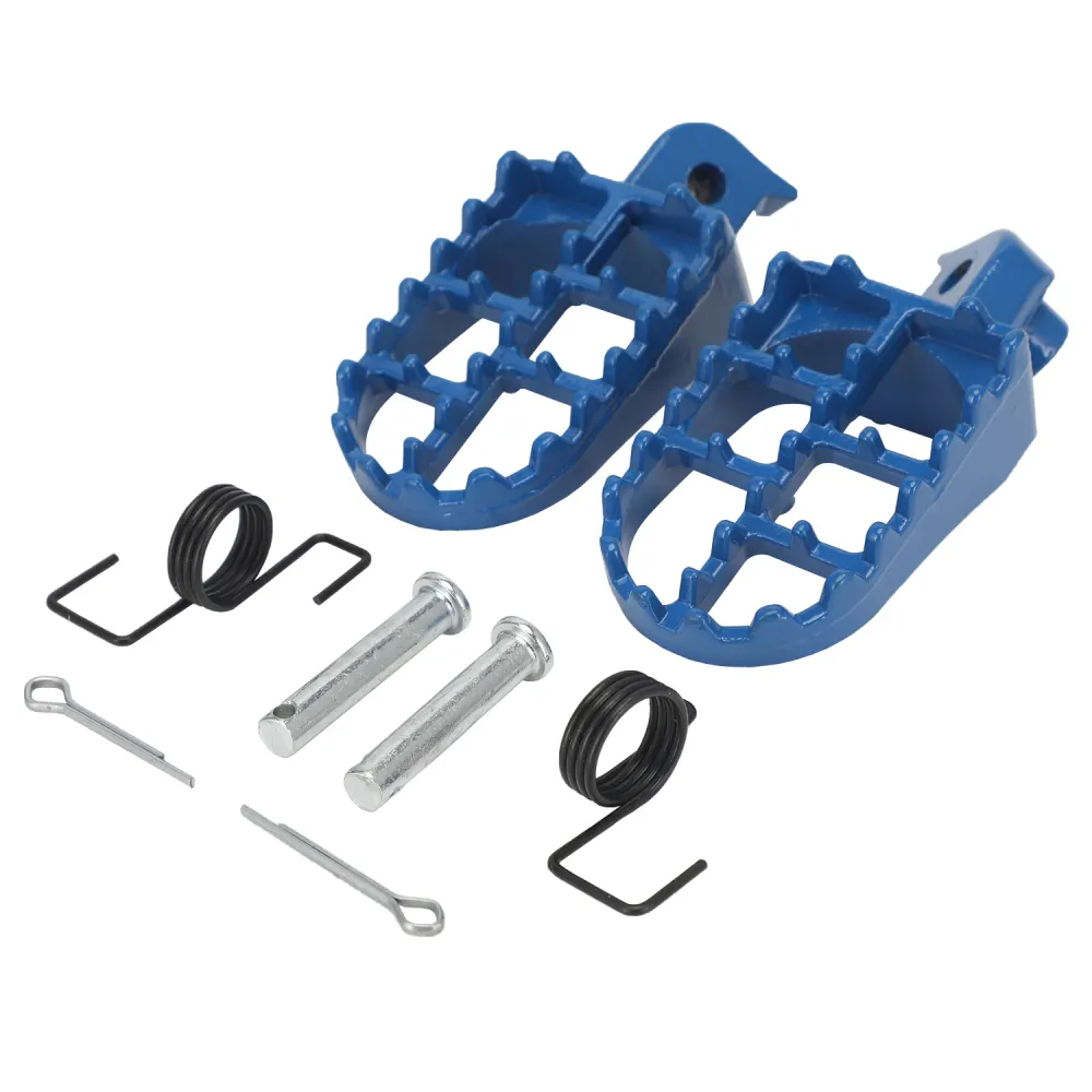 Dirt Bike Foot Pegs Footrest Foot Rest Universal for CRF XR RM KX KLX TTR 50 70 80 100 110 125 200 50cc-250cc Pit Bike