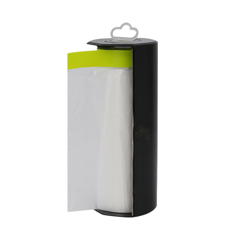 Jinghe Pre-taped Self Adhesive Paper Tape Masking Film Dispenser Acrylic Adhesive Waterproof Easy-Tear Efficient Painting