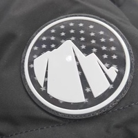 Badges et écussons personnalisés imprimés en 3D à coudre en TPU/caoutchouc, motifs alphabet, cœur et fleur, pour vêtements et chapeaux, avec logo