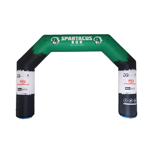 Custom PVC <b>Inflatable</b> Arch Event Entrance Tent Waterproof Advertising Pergola for Outdoor Promotion Car Wash Party - Product Image 1