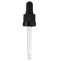 Compte-gouttes d'huile en verre Offre Spéciale 18/410 20/410 compte-gouttes cosmétique compte-gouttes en verre à l'épreuve des enfants pour bouteille d'huile essentielle